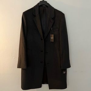 London Fog never worn brand new dark grey peacoat